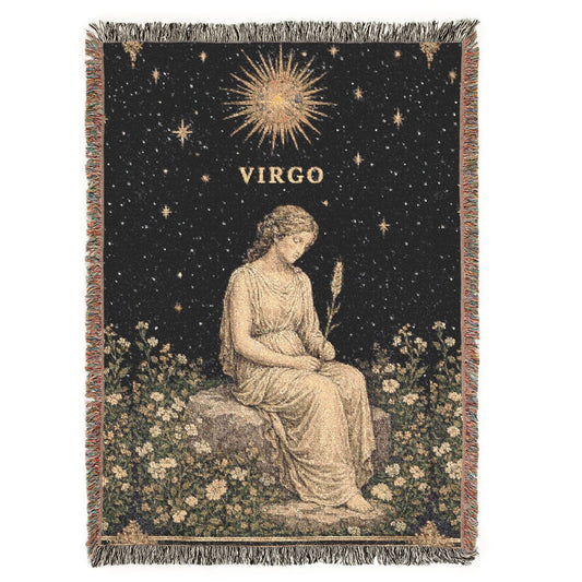 Virgo Handwoven Blanket - Florist Collection
